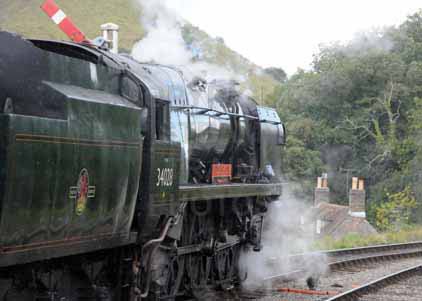 Purchase photo of 34028 EDDYSTONE at Swanage Railway